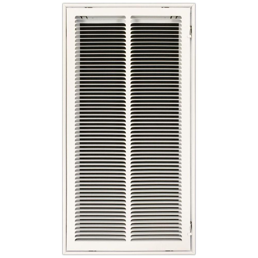 MFRFG1430W - 14"X30" VERTICAL RETURN FILTER GRILLE - WHITE - HAVOC SUPPLY, LLC