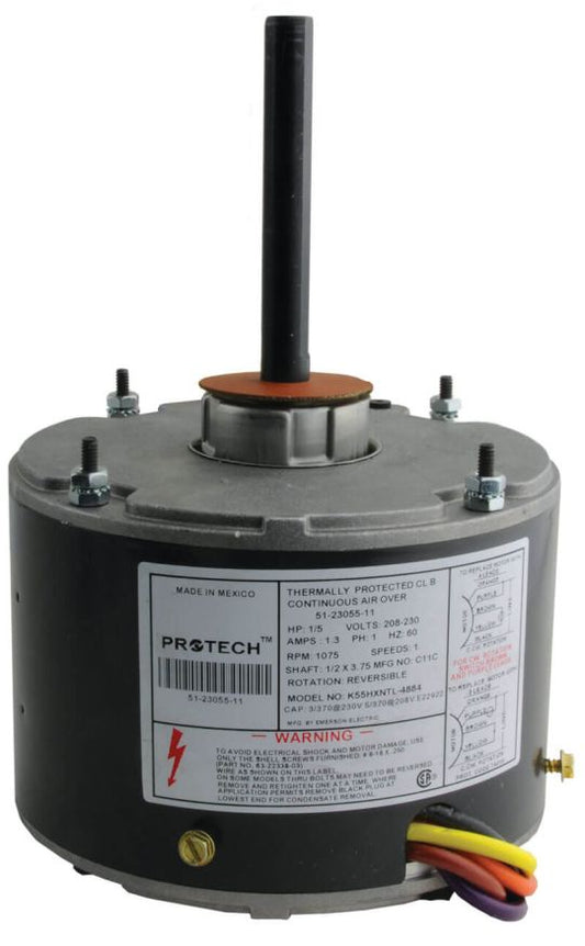 51-23055-11 - 1/5 HP RHEEM CONDENSER MOTOR - SO
