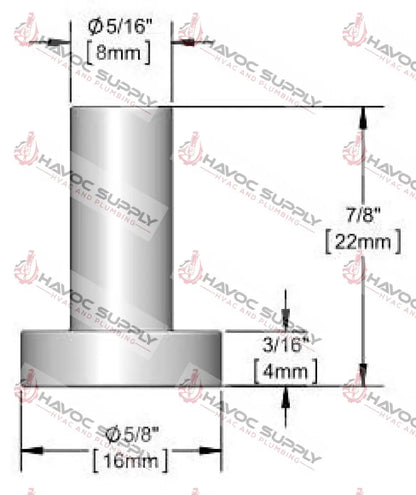 003164-45 RUBBER SPRING CHECK - HAVOC SUPPLY, LLC