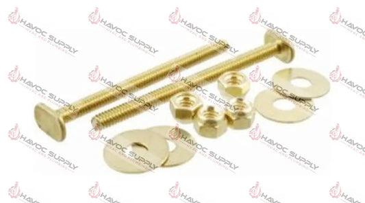 053140-N - HARVEY 1/4’’ X 3-1/2’’ TOILET BOLT SET PLUMBING SUPPLIES
