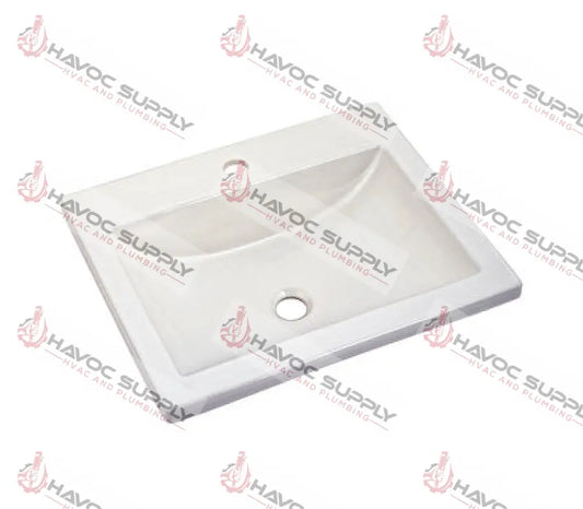 0643.001.020 - AMERICAN STANDARD RECTANGULAR LAV SINK - SO - HAVOC SUPPLY, LLC