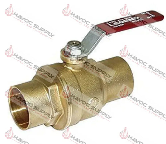 1/2" FULL PORT BALL VALVE SWEAT 600# - HAVOC SUPPLY, LLC