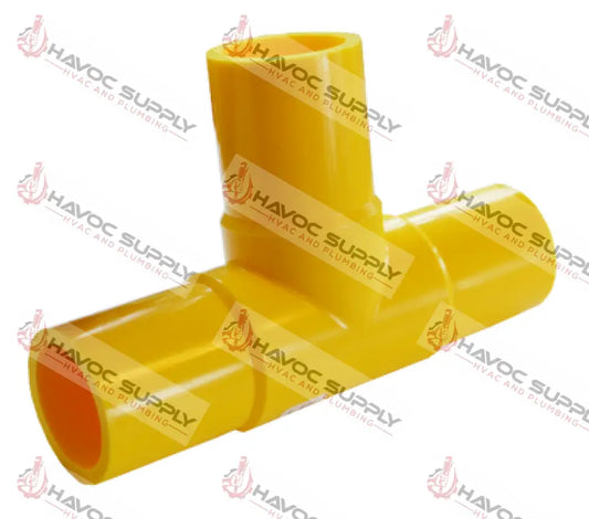 3/4" IPS GAS POLY MDPE SDR11 BUTT FUSION TEE - HAVOC SUPPLY, LLC