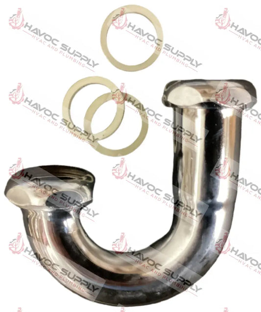1-1/4" CHROME J-BEND - SO - HAVOC SUPPLY, LLC