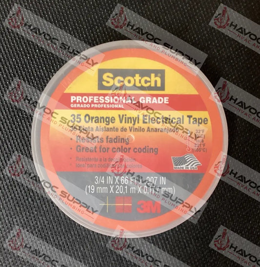 101929 - 3M SCOTCH SUPER 35 ORANGE ELECTRICAL TAPE - SO - HAVOC SUPPLY, LLC