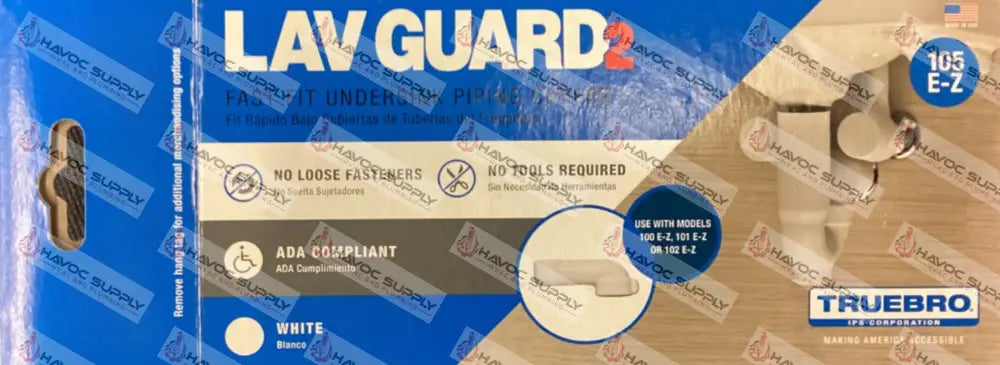 105EZ LAV GUARD UNDERSINK PIPING COVERS - HAVOC SUPPLY, LLC