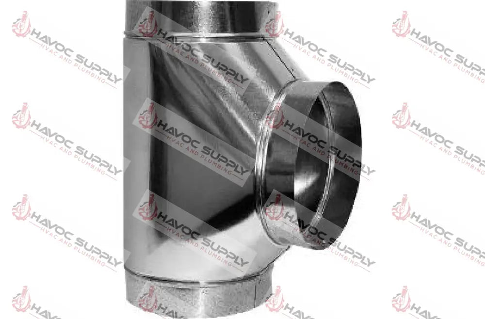 10604 - 4" SINGLE WALL SHEETMETAL TEE - HAVOC SUPPLY, LLC