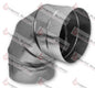 1105-4 - 4" SINGLE WALL SHEETMETAL ADJUSTABLE ELBOW - HAVOC SUPPLY, LLC