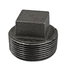 112PLUG - 1-1/2" BLACK PIPE PLUG