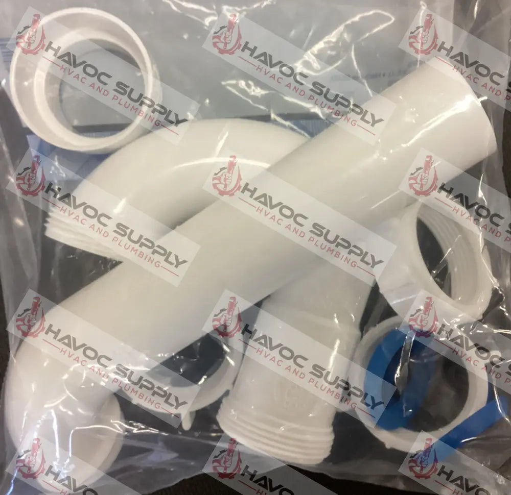 112DWVPTRAPBAG - 1-1/2" DWV TUBULAR P-TRAP WITH PVC ADAPTER - HAVOC SUPPLY, LLC