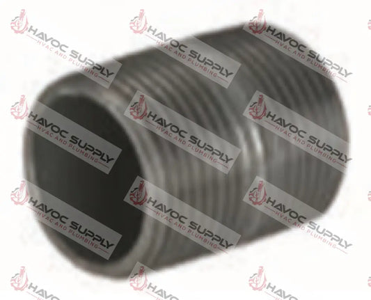 112NC - 1-1/2" X CLOSE SCH40 BLACK PIPE NIPPLE - HAVOC SUPPLY, LLC