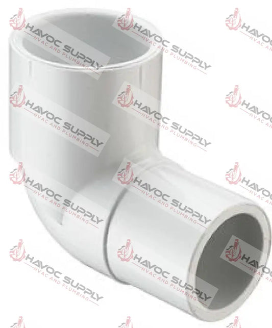 112PVCL90S - 1-1/2" PVC SCH40 90 DEGREE STREET ELBOW SLIPXSPIGOT - HAVOC SUPPLY, LLC
