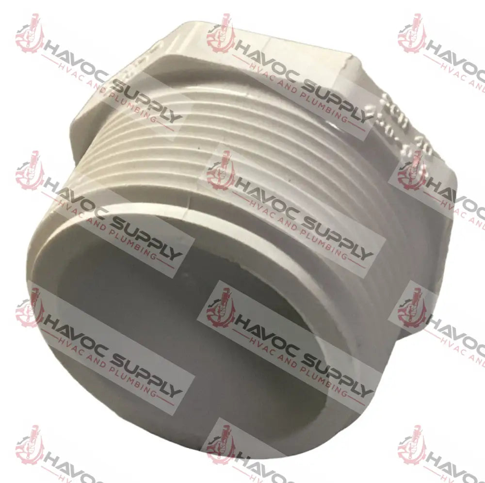 112PVCP - 1-1/2" PVC SCH40 PLUG MIP - HAVOC SUPPLY, LLC