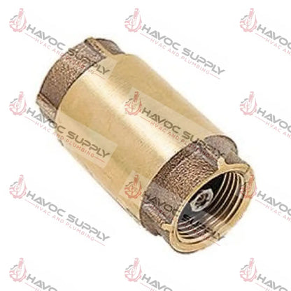112SPRINGCHECK - 1-1/2" BRASS SPRING CHECK VALVE - HAVOC SUPPLY, LLC