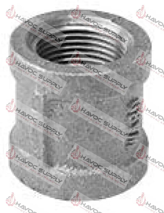 114CO - 1-1/4" BLACK PIPE COUPLING - HAVOC SUPPLY, LLC