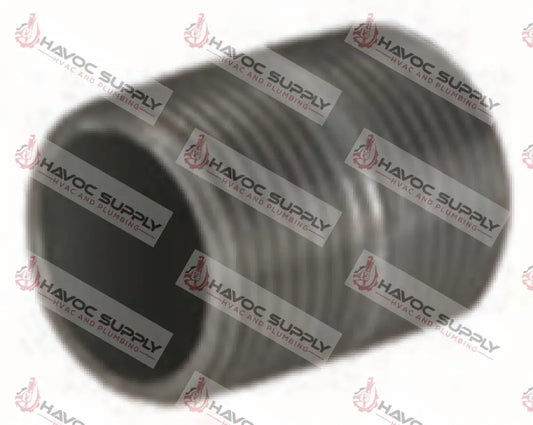 114NC - 1-1/4" X CLOSE SCH40 BLACK PIPE NIPPLE - HAVOC SUPPLY, LLC