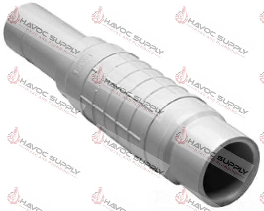114PVC REPAIR CO - 1-1/4" PVC SCH40 SLIDE REPAIR COUPLING SLIPXSPIGOT S118-12 - HAVOC SUPPLY, LLC