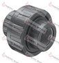 114PVCU SCH80 TXT - 1-1/4" PVC SCH80 UNION FIPXFIP - SO - HAVOC SUPPLY, LLC