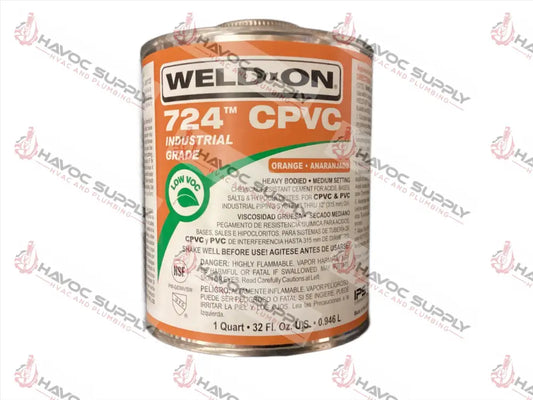 12818 - 724 WELD-ON CPVC CEMENT QUART - HAVOC SUPPLY, LLC