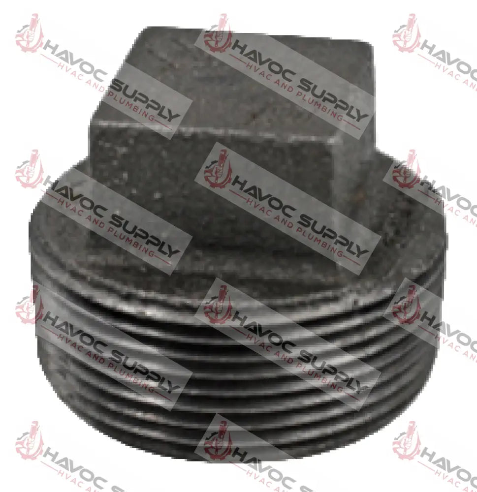 12P - 1/2" BLACK PIPE PLUG - HAVOC SUPPLY, LLC
