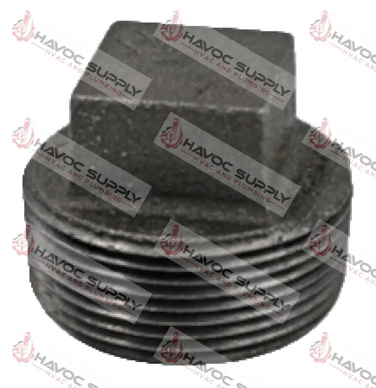 12P - 1/2" BLACK PIPE PLUG - HAVOC SUPPLY, LLC