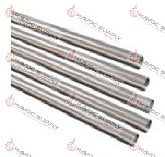 12X20 - 1/2" X 20FT 304 STAINLESS STEEL WELDED PIPE - HAVOC SUPPLY, LLC