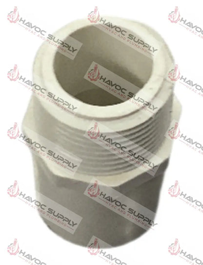 12X34PVCMA - 3/4" MIP X 1/2" SLIP PVC SCH40 MALE ADAPTER - SO - HAVOC SUPPLY, LLC