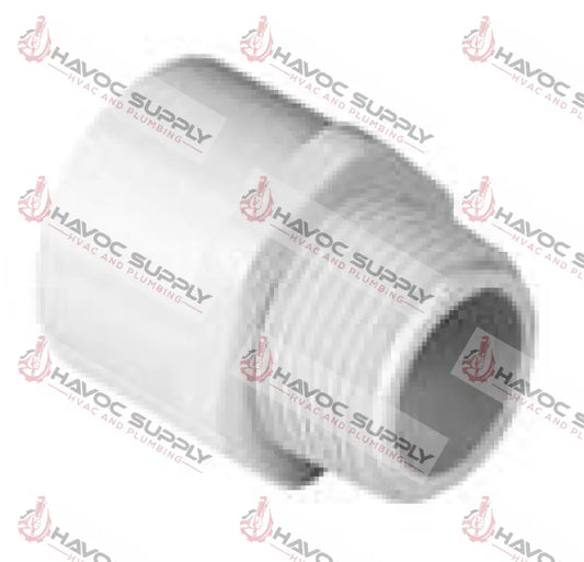 12X34PVCMA SXMIP - 1/2" X 3/4" PVC SCH40 MALE ADAPTER SLIPXMIP - SO - HAVOC SUPPLY, LLC