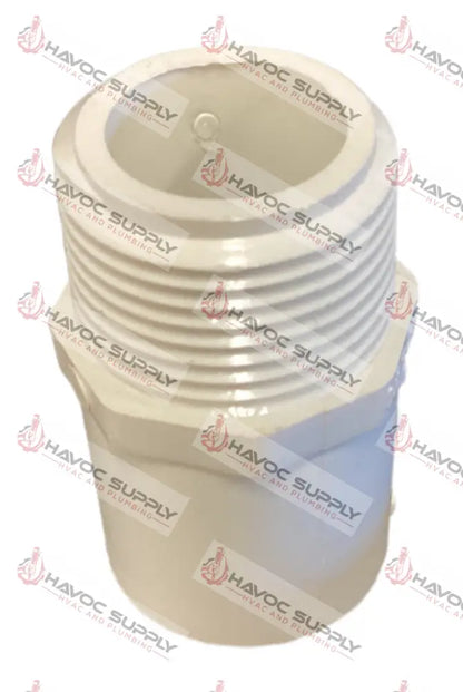 12X34PVCMA SXMIP - 1/2" X 3/4" PVC SCH40 MALE ADAPTER SLIPXMIP - SO - HAVOC SUPPLY, LLC