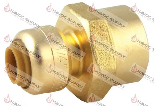 12X34SBFIP - 1/2" X 3/4" SHARKBITE FEMALE ADAPTER - HAVOC SUPPLY, LLC