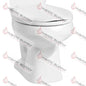 130 - MANSFIELD 1.6 ROUND BOWL WHITE - SO TOILETS