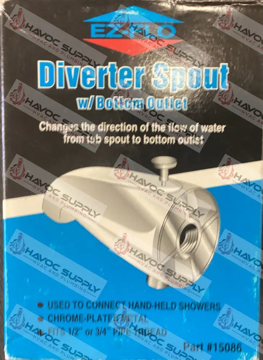 15086 DIVERTER SPOUT WITH BOTTOM OUTLET - HAVOC SUPPLY, LLC
