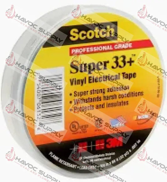 19371 - 3M SCOTCH SUPER 33 BLACK ELECTRICAL TAPE - HAVOC SUPPLY, LLC