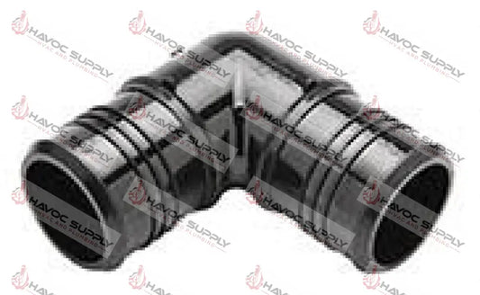 1CRIMPL90 - 1" CRIMP PEX PLASTIC 90 DEGREE ELBOW - HAVOC SUPPLY, LLC