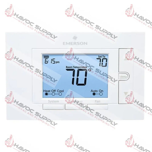 1F85U-42PR - WHITE RODGERS TWO STAGE 2H/2C HEAT PUMP READY PROGRAMMABLE THERMOSTAT - HAVOC SUPPLY, LLC