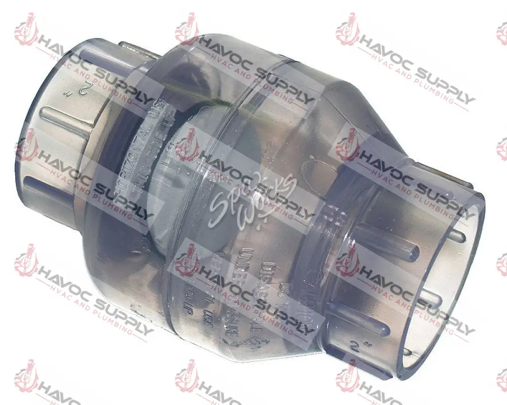 1PVC SPRING CHECK - 1" PVC SPRING CHECK VALVE SLIPXSLIP - SO - HAVOC SUPPLY, LLC