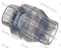 1PVC SPRING CHECK - 1" PVC SPRING CHECK VALVE SLIPXSLIP - SO - HAVOC SUPPLY, LLC