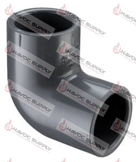 1PVCL90 SCH80 - 1" PVC SCH80 90 DEGREE ELBOW SLIPXSLIP - HAVOC SUPPLY, LLC