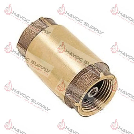 1SPRINGCHECK - 1" BRASS SPRING CHECK VALVE - HAVOC SUPPLY, LLC