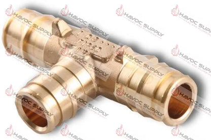 1WBTEE - 1 WIRSBO BRASS TEE - SPECIAL ORDER ITEM EXPANSION PEX