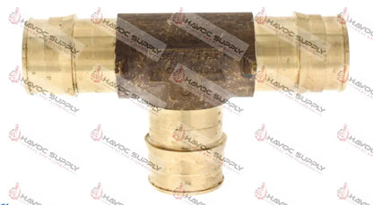 1WBTEE - 1 WIRSBO BRASS TEE - SPECIAL ORDER ITEM EXPANSION PEX