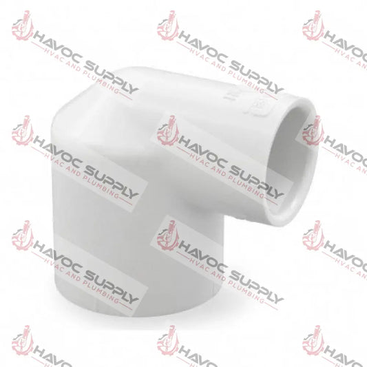 1X12PVCL90 SXS - 1" X 1/2" PVC SCH40 90 DEGREE REDUCING ELBOW SLIPXSLIP - SO - HAVOC SUPPLY, LLC