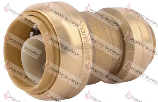 1X34SBRCO - 1" X 3/4" SHARKBITE REDUCING COUPLING SBXSB - HAVOC SUPPLY, LLC