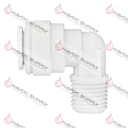 20-073P - 3/8" QUICK CONNECT X 3/8" MIP ELBOW - HAVOC SUPPLY, LLC