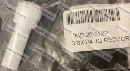 20-512P - 3/8" X 1/4" JOHN GUEST UNION QUICK CONNECT X QUICK CONNECT - HAVOC SUPPLY, LLC