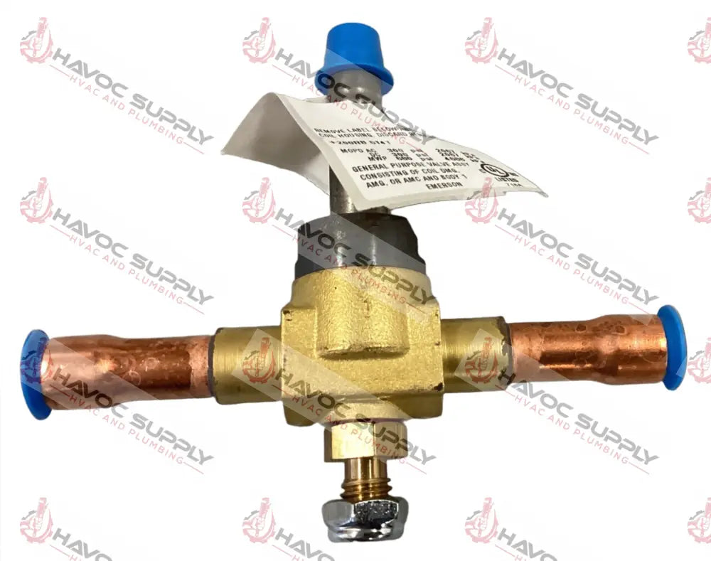 200RB5T4T - 1/2" ODF 8 TON SOLENOID VALVE SOLDER CONNECTION - HAVOC SUPPLY, LLC