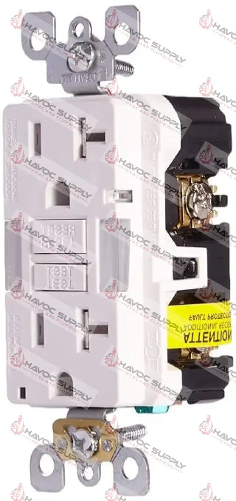 2097-W - 20A GFCI RECEPTACLE WHITE - SO - HAVOC SUPPLY, LLC