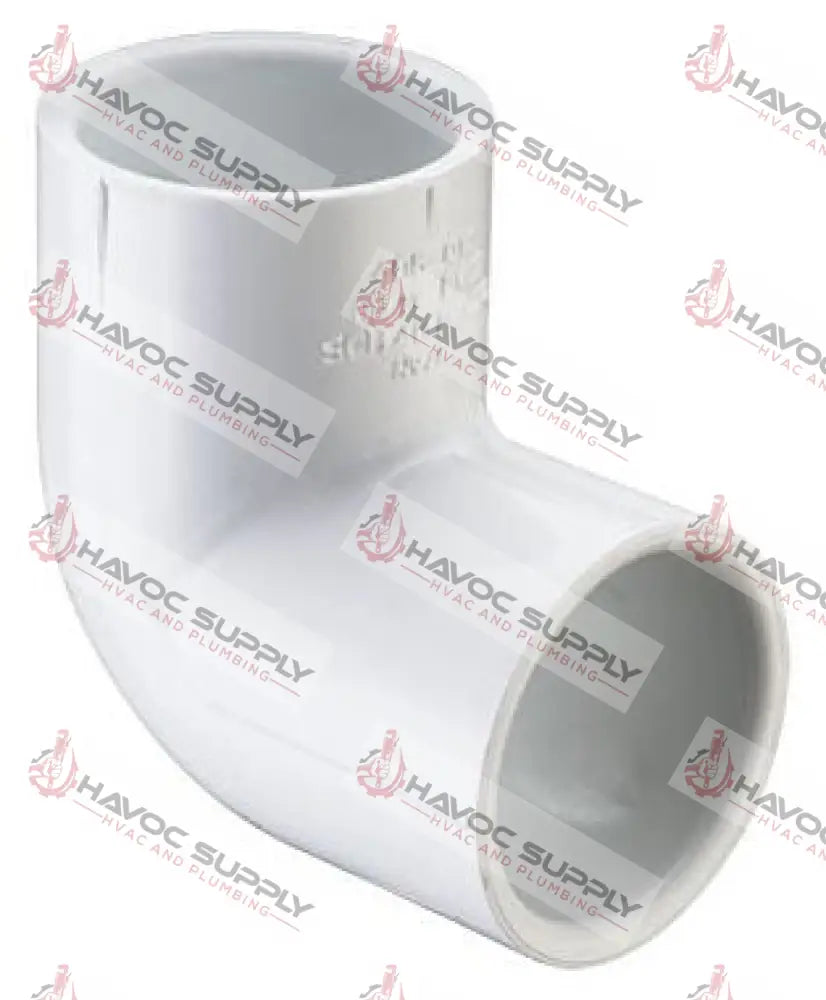 212PVCL90 SXS - 2-1/2" PVC SCH40 90 DEGREE ELBOW SLIPXSLIP - HAVOC SUPPLY, LLC