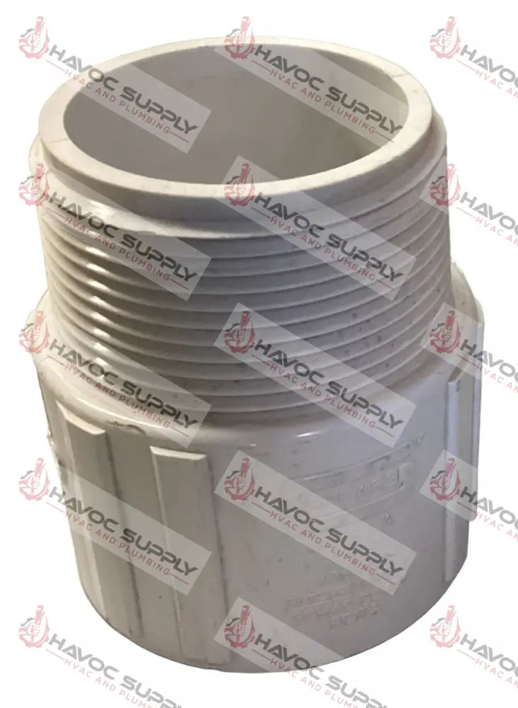 212PVCMA - 2-1/2" PVC SCH40 MALE ADAPTER SLIPXFIP - SO - HAVOC SUPPLY, LLC