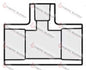 212X212X114PVCT SXSXS - 2-1/2" X 2-1/2" X 1-1/4" PVC SCH40 TEE SXSXS - NR - HAVOC SUPPLY, LLC